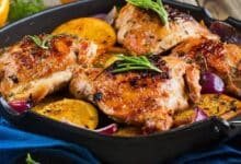 Pollo al Coñac: Una Deliciosa Alternativa para Nochebuena