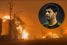 La casa de Carlos Vela en Malibú ardió por los incendios en Los Ángeles