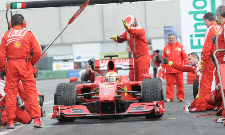 Equipo de Pits Stop de Ferrari