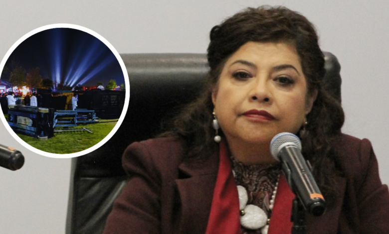 Clara Brugada se solidariza tras accidente en Parque Bicentenario