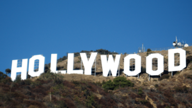 Imagen de letreros de Hollywood