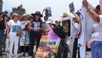Colectivo manifestándose