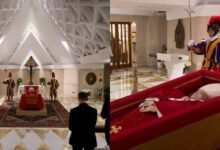 Vaticano revela primeras imágnes de ferétro del Papa Francisco